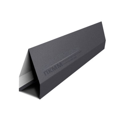 Ламель забор жалюзи V 60х114-0.5 VALORI Dark Grey