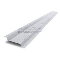 Ламель забор жалюзи Z 46х151-0,45 ECOSTEEL Беленый дуб