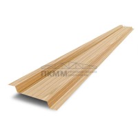 Ламель забор жалюзи Z 46х135-0,5 ECOSTEEL Светлое дерево Ламель забор жалюзи Z 46х135-0,5 ECOSTEEL Светлое дерево