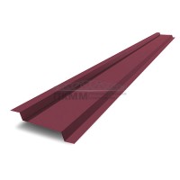 Ламель забор жалюзи Z 46х151-0,5 Полиэстер двухсторонний RAL3005 Ламель забор жалюзи Z 46х151-0,5 Полиэстер двухсторонний RAL3005