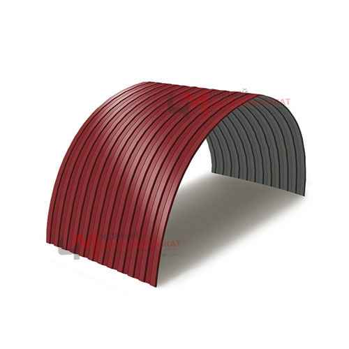 Фото для статьи: профлист СС10ПГ — профиль волны крупным планом