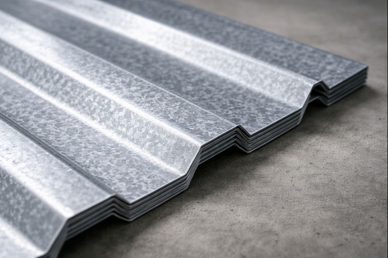 Пример полимерного покрытия на профлисте: фактура и цвет