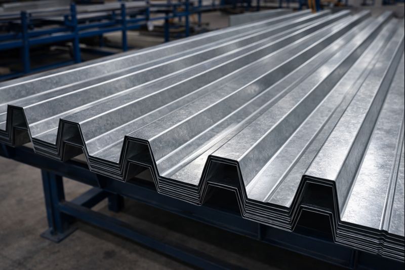 Профнастил Н57: профиль в разрезе, высота профиля 57 мм