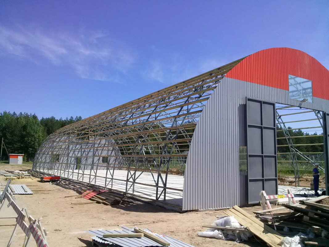 Профнастил Н57 в упаковке