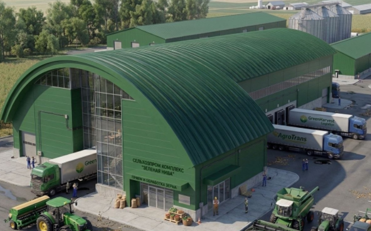 Арочные панели для сельхозобъектов