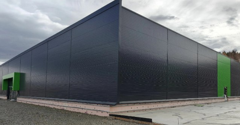 Панели для цехов и коммерческих зданий