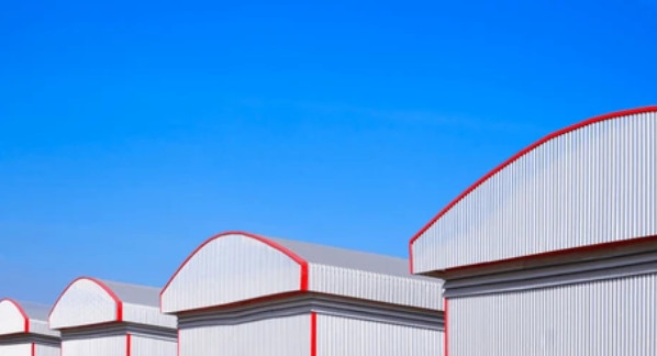 Арочный профнастил для промышленных объектов