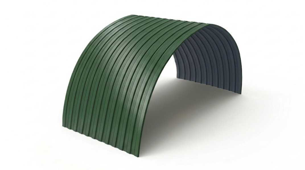 Арочный профнастил