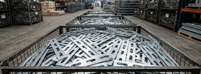 Монтаж полос на производстве