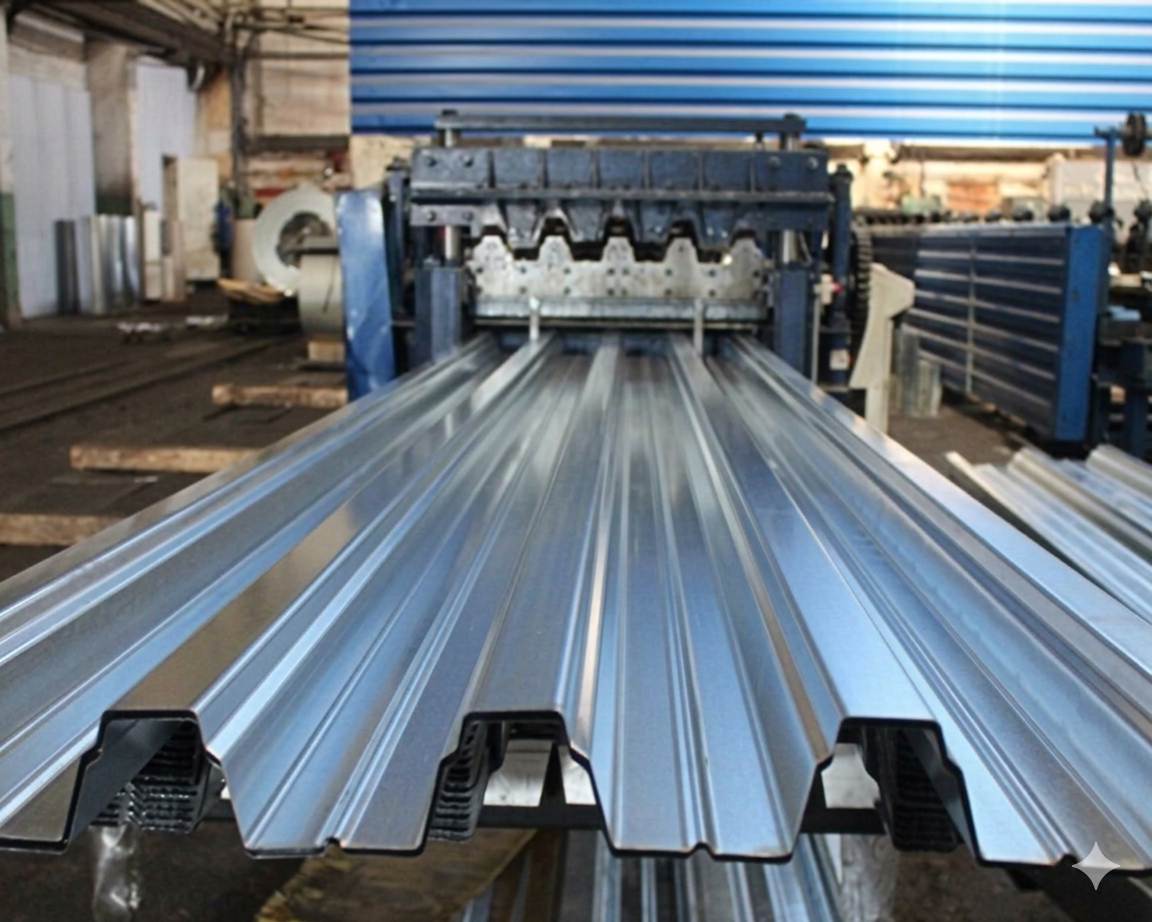 Процесс поставки профнастила Н75