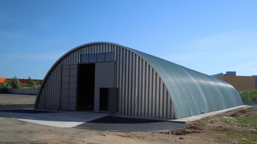 Бескаркасные арочные конструкции