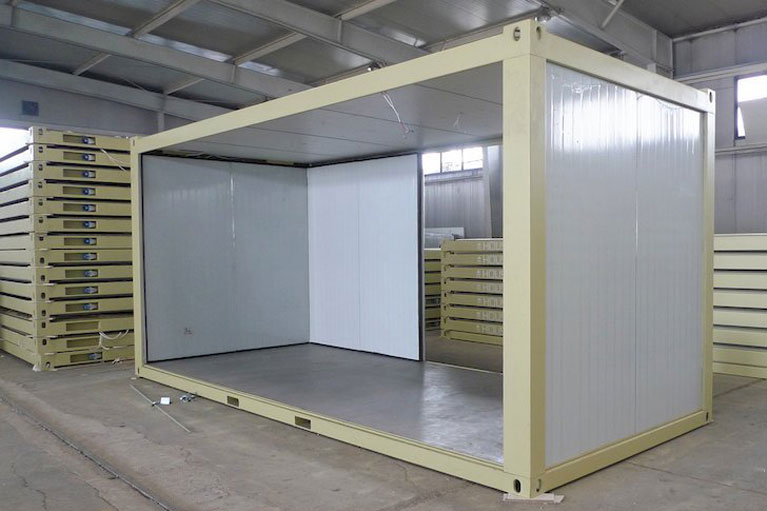 Камера хранения из сэндвич-панелей