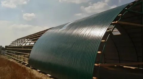 Арочный профнастил