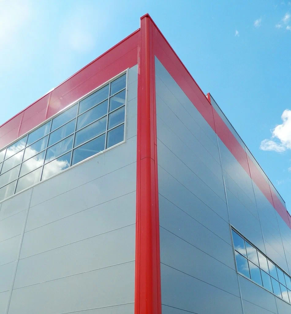 Промышленный ангар