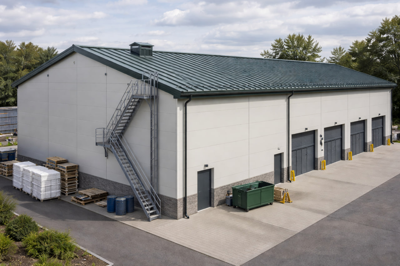 Производственный корпус 1500 м²