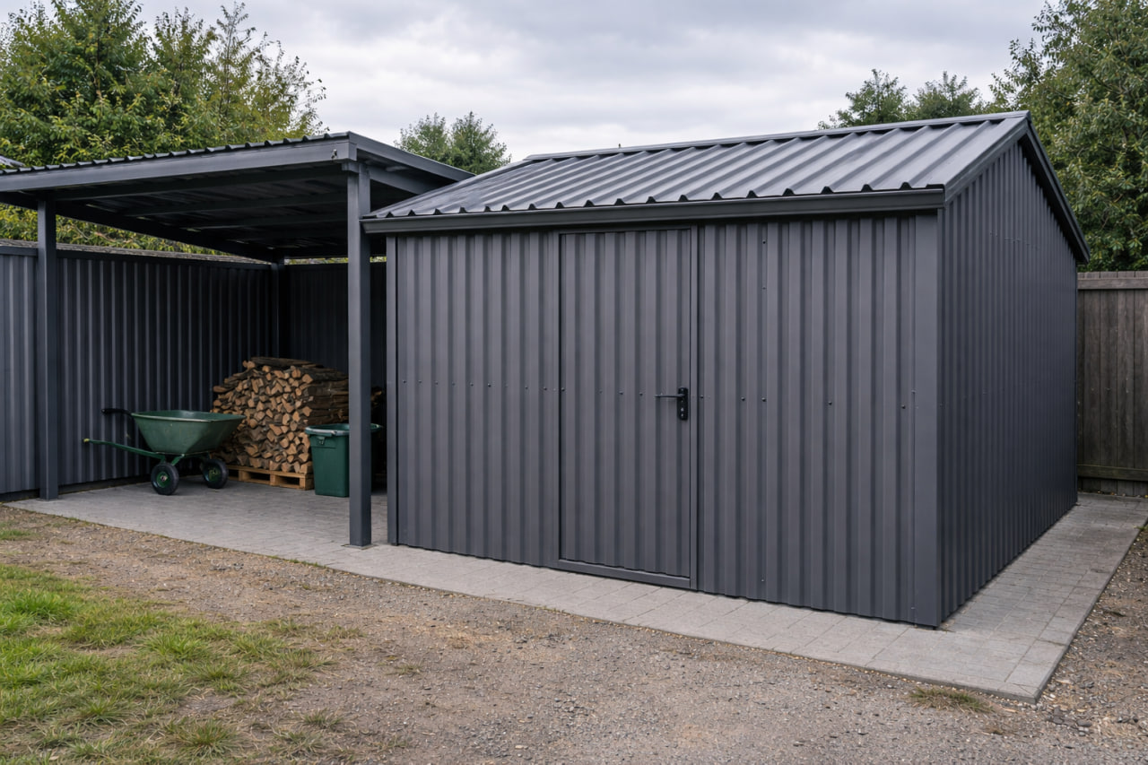 Профнастил для навеса