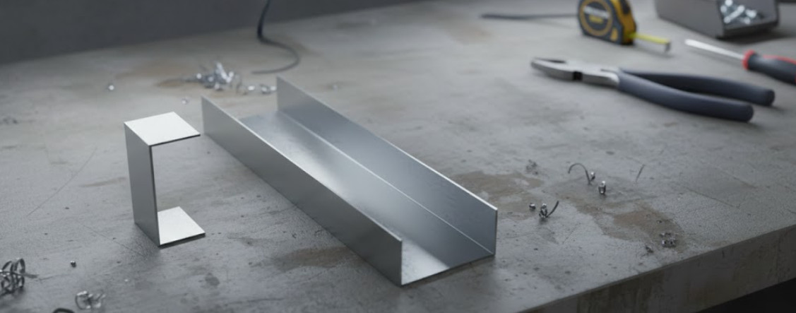 U-образный профиль для каркасных конструкций