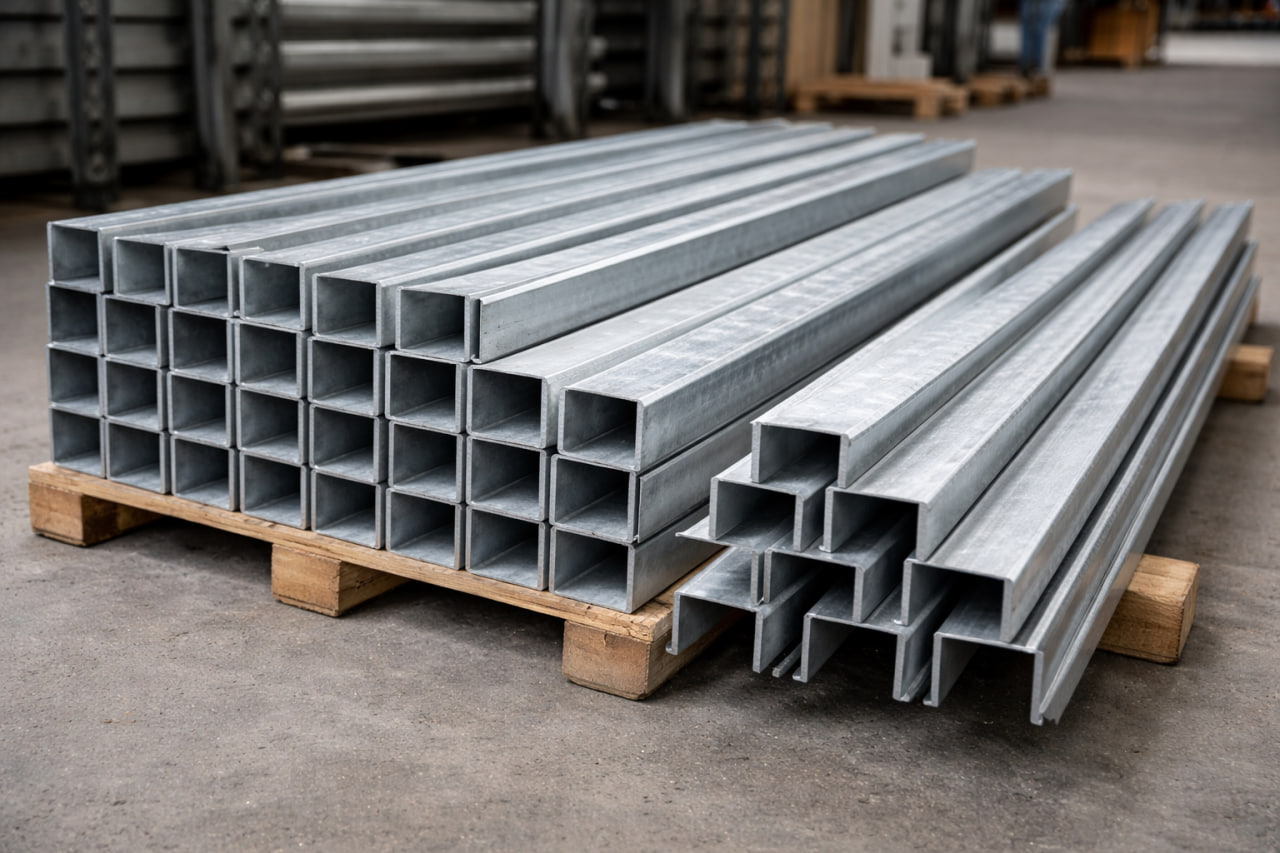 Металлоконструкции из U-образного профиля