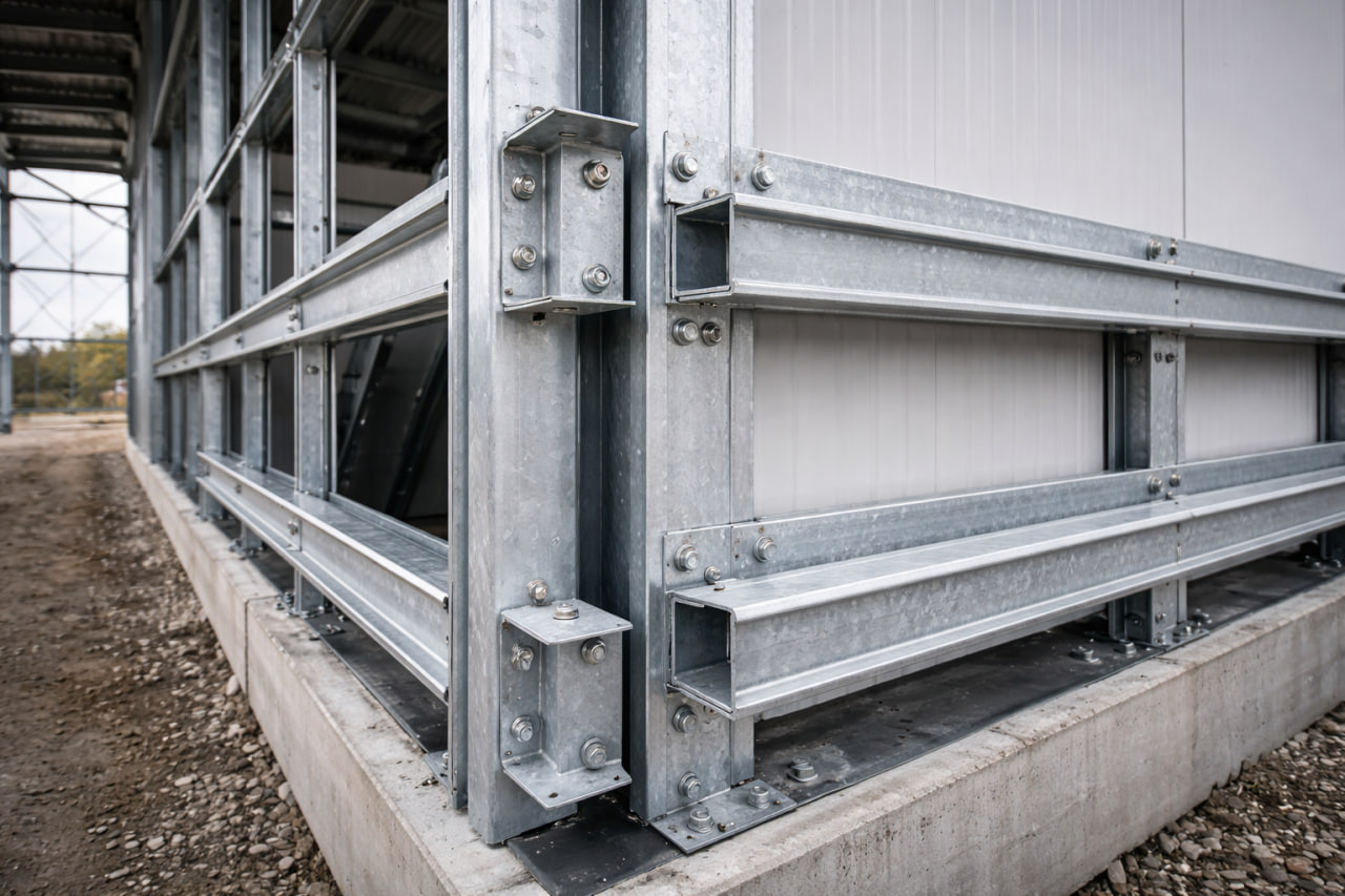 Монтажные работы с U-образным профилем