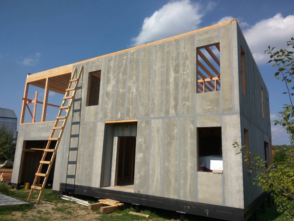 SIP-панели ЦСП для домов