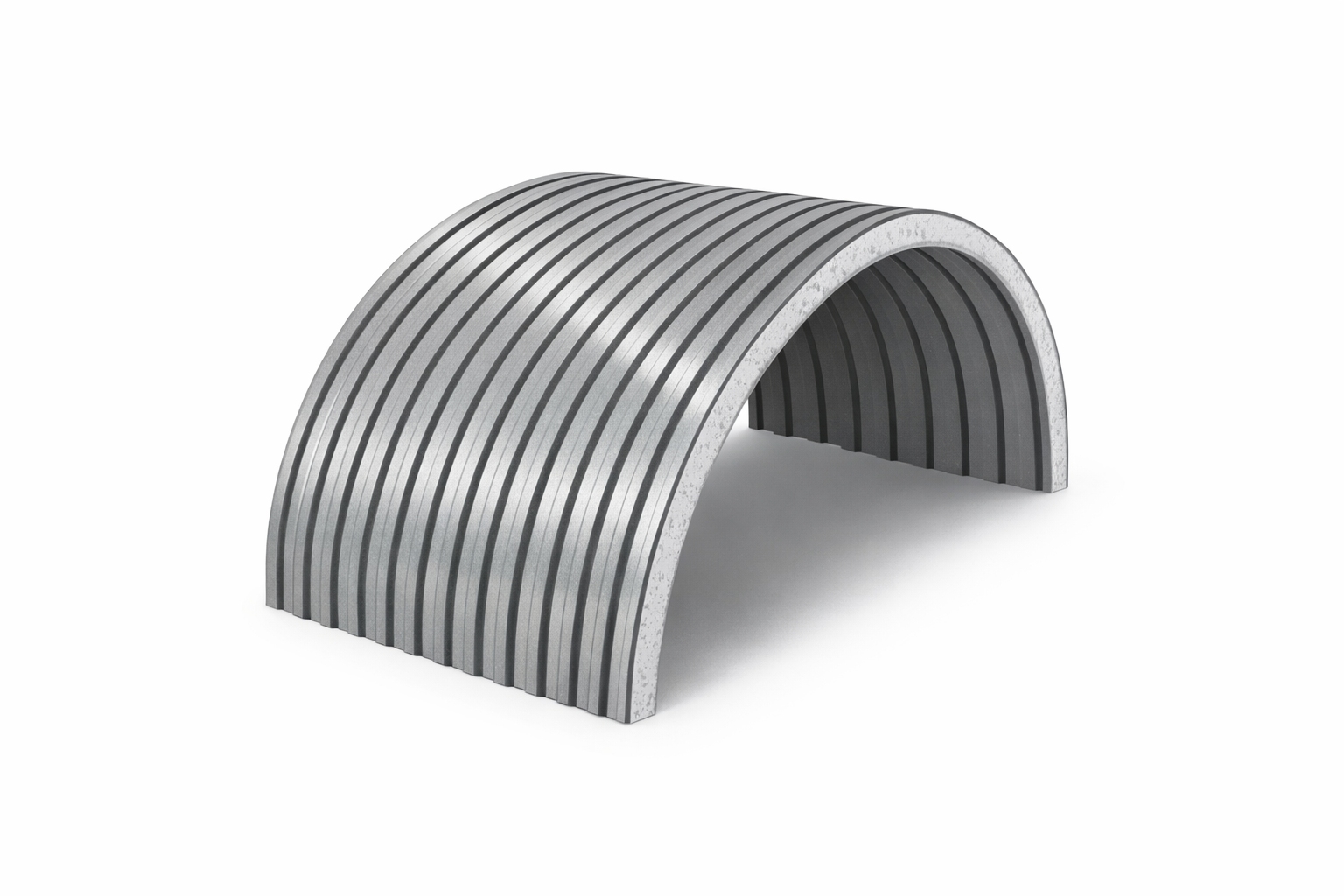 Арочные сэндвич-панели с пенополистиролом в Санкт-Петербурге и Ленинградской области