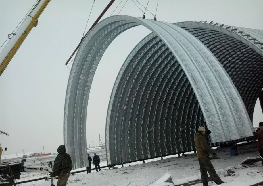 Профнастил Н57 в упаковке